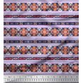 thumbnail image 1 of Soimoi Poly Georgette Fabric Ikat Southwestern Fabric Prints by Yard 52 Inch Wide, 1 of 3