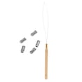 thumbnail image 1 of HILABEE 5Pcs Dreadlocks Hair Braid Beads Hair Beard Decoration + Wire Pulling Hook Tool, 03, 1 of 8