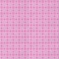thumbnail image 1 of Ahgly Tapis d'Intérieur Lavable en Machine Carré Transitionnel Fleur Rose, 5 Pieds Carré, 1 of 7