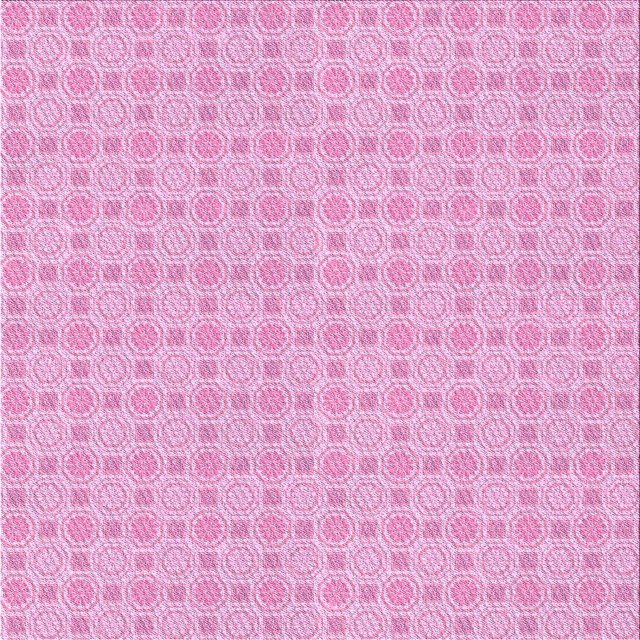 Ahgly Tapis d'Intérieur Lavable en Machine Carré Transitionnel Fleur Rose, 5 Pieds Carré