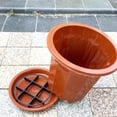 thumbnail image 3 of Flowerpots with Dish Ceramic, Prevention Flower Pot Reusable Mesh Pad Plant Rack Stand Flower Pot Feet Elevator Support Drainer Flowerpot Plants Root Rot Prevention, Flower Pots, 3 of 3