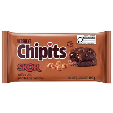 HERSHEY'S CHIPITS SKOR Toffee Bits Baking Candy, 200g