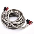 thumbnail image 3 of 5M 2 RCA to 2 RCA Plug Twisted-Pair Car Stereo Audio Copper Cable Accessory, 3 of 7