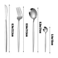 thumbnail image 3 of Steak Kit Set, Cutlery Set, Western Dining Utensils, Four-Piece Kitchenware, Ergonomic Handle Design, Durable Easy-Clean Tableware for Home Restaurant Use, 3 of 6