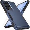 thumbnail image 1 of KOMI for Samsung Galaxy S25 Ultra Case with HD Screen Protector, 10 FT Military Grade Drop Protection, Anti-Slip Phone Case, Blue, 1 of 5