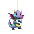 thumbnail image 2 of English 26 Letters Flying Baby Small Pendant Flat Acrylic Car Pendant Home Decoration Pendant, 2 of 2