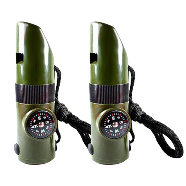 Sifflet de Survie, Sifflet de Survie Multifonction Haut de 40 Cm, Randonnée pour Camper en Plein Air