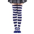 thumbnail image 1 of Greyghost Chaussettes Longues Rayées au-Dessus du Genou Halloween Cos Anime Academy, 1 of 7