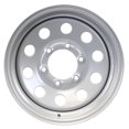 thumbnail image 4 of eCustomrim 2-Pack Trailer Rim Wheel 15X6 15" 6 Lug On 5.5" Center Silver Modular, 4 of 4