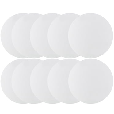 Panneau en Toile 10 Pcs, Panneau en Toile Rond Créatif et Vierge pour Peinture