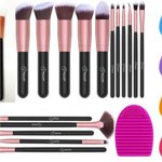 Makeup Brosses Set Fondation Beauté Blender Blush Concealer Soft Soft Make Up Outils de nettoyage de brosses de lavage Scrubber Board