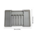 thumbnail image 3 of Back to School!Large Expandable Silverware Drawer Organizer,Silverware Organizer,Kitchen Drawer Organizer Expandable,Utensil Holder Cutlery Tray for Kitchen Utensil and Flatware Bedroom Office, 3 of 8
