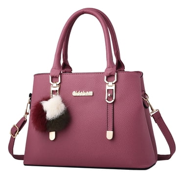 Ediodpoh Womens Bag Elegant Casual Leather Messenger Bag Large Capacity Handbag Fashion Shoulder Bags Watermelon Red