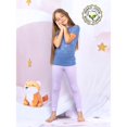 thumbnail image 3 of Prestigez Ensemble de Pyjama pour Filles en Coton Biologique, 3 of 10