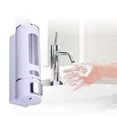 thumbnail image 1 of LSLJS Distributeur de Shampoing et Revitalisant Distributeur de Savon de Douche Sans Perçage Distributeur de Shampoing de Douche Mural 400 ml Rangement et Organisation pour Salle de Bain, 1 of 5