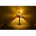 thumbnail image 2 of Tiffany Style Desk Lamp Table Lamp Bedroom Stained-Glass Bronze 14.5'' Height, 2 of 4