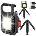 thumbnail image 3 of Mini LED Flashlight 700 Lumens Magnetic COB Flashlights 500mAh USB Rechargeable, 3 of 8