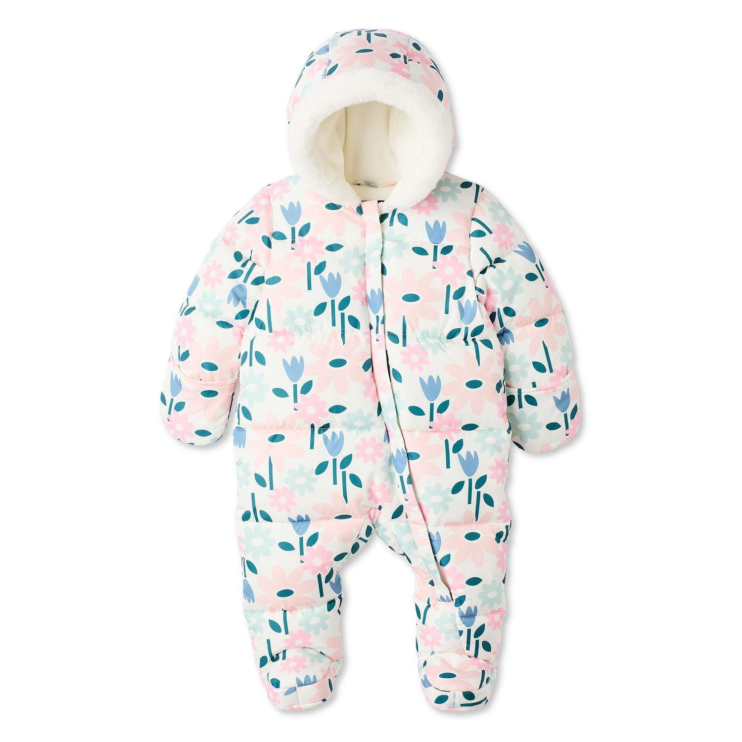 George Newborn Hooded Pram Suit
