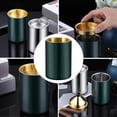 thumbnail image 2 of Ashtray Pots Indoor Dinner Table Outdoor Door Trim Home Accessories Planter Car Container Stainless Steel Automatic Storage Organizer, 2 of 4