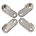 thumbnail image 2 of 4PCS Wardrobe Clothes Tube Support Closet Rod Pole End Bracket Thickening Holder Hanging Rod Holder Furniture Hardware, 2 of 9