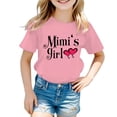 thumbnail image 1 of PMVFHDE Hauts Décontractés pour Fille Robe T-Shirt pour Filles T-Shirts Chemises pour Fille Grande Taille T-Shirts Mignons pour Fille T-Shirt Graphique Mignon pour Fille Col Rond Manches Courtes T-Shirt d'Été Décontracté Rose, 7-8 Ans, 1 of 5