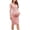 Pink, variant on dmqupv Baby Shower Maternity Dress Maternity Dress Rib Knit Long Sleeve Dresses With Side Slit Pregnancy Clothes Navy,Size for S