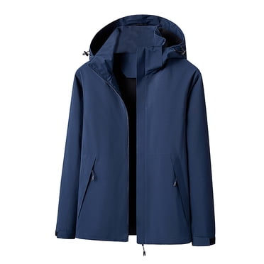Pisexur Women's Waterproof Rain Jacket Lightweight Spring Fall Hooded Raincoat Plus Size Winter Coats for Hiking Travel Outdoor