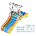 thumbnail image 3 of NUOLUX 10pcs Baby Kids Cartoon Wooden Coat Clothes Pants Hook Hanger Rack Stands (Random Pattern), 3 of 8