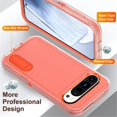 thumbnail image 4 of for Google Pixel 9 Pro Case, Google Pixel 9 Pro Phone Case with Built in Kickstand, Shockproof/Dustproof/Drop Proof Heavy Duty Military-Grade Rugged Protective Cover for Google Pixel 9 Pro,Orange, 4 of 9