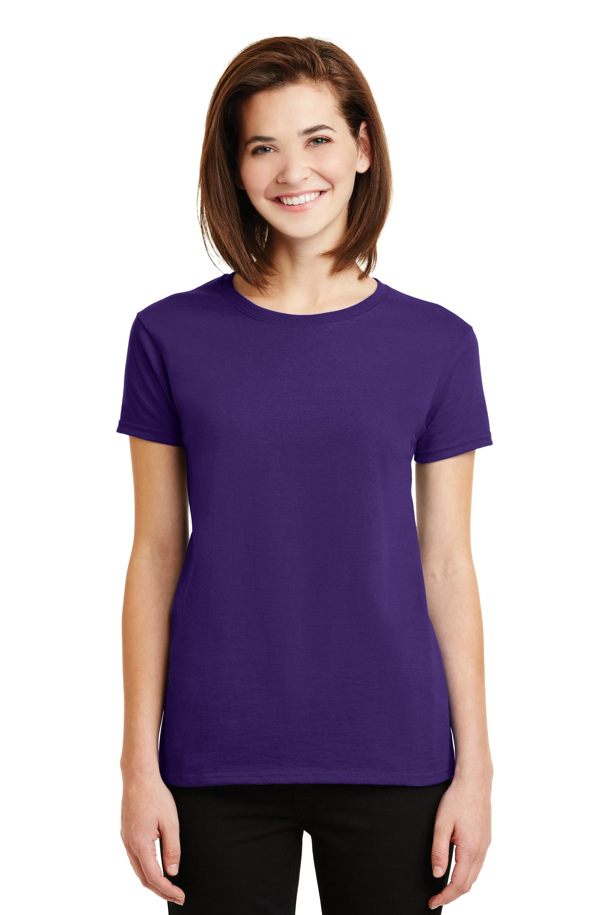 Gildan T-Shirt pour Femmes Ultra Cotton 100 % Coton