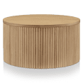 thumbnail image 1 of Bouclair Natural Wood Coffee Table, 1 of 7