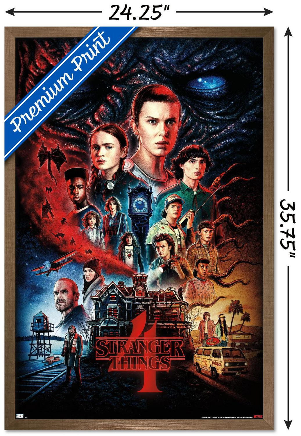Netflix Stranger Things : Saison 4 - Une feuille