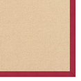 thumbnail image 2 of Linon Athena Cotton Rug in Natural and Red-2'6" x 8', 2 of 3