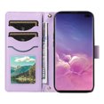 thumbnail image 3 of Samsung Galaxy S10 Plus Phone Case , Wallet Flip Cover Adjustable Crossbody Lanyard Magnetic Card Slots, 3 of 5