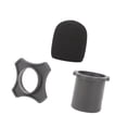 thumbnail image 4 of lionlar Bottom Rod Sleeve Holder Anti-slip for Studio Performance Speech Black, 4 of 9