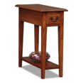 thumbnail image 2 of Leick Furniture Chairside Wood End Table in Medium Oak Finish, 2 of 9