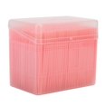 thumbnail image 2 of Floss Pick  Teeth Cleaning Toothpick 1100pcs   Box Double Head Teeth Cleaning Toothpick Oral Care Floss Pick Toothpick Pink, 2 of 8