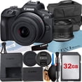 thumbnail image 1 of Canon EOS R100 Appareil Photo Sans Miroir avec Objectif RF-S 18-45mm + Carte Mémoire SanDisk 32 Go + Étui + Ensemble d'Accessoires ZeeTech, 1 of 9
