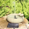 thumbnail image 1 of Yhmxh Solar Water Fountain Pump Outdoor, Upgraded Solar Fountain Pond Pump Kit, Solar Powered Fountain Water Pump for Bird Bath, Garden, Backyard, Pool, Fish Tank, 1 of 1