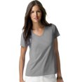 thumbnail image 1 of Hanes T-Shirt Col en V pour Femmes Nano-T, 1 of 1