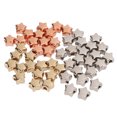 thumbnail image 4 of Jewelry Making Supplies,50Pcs Jewelry Making Beads Star Beads Jewelry Beads Streamlined Design, 4 of 14