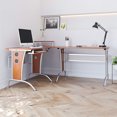 thumbnail image 5 of Techni Mobili L Shaped Modern Office Desk and Computer Workstation, 5 of 5