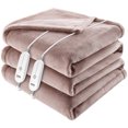thumbnail image 1 of VEVOR Electric Blanket, 100" x 90" King Size, Soft Flannel Electric Blanket with 10-Hour Timer Auto-Off and 5 Heat Levels, 1 of 9