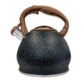 thumbnail image 1 of JS Gourmet - Bouilloire Sifflante en Acier Inoxydable, Capacité de 3 Litres, Noir, 1 of 2