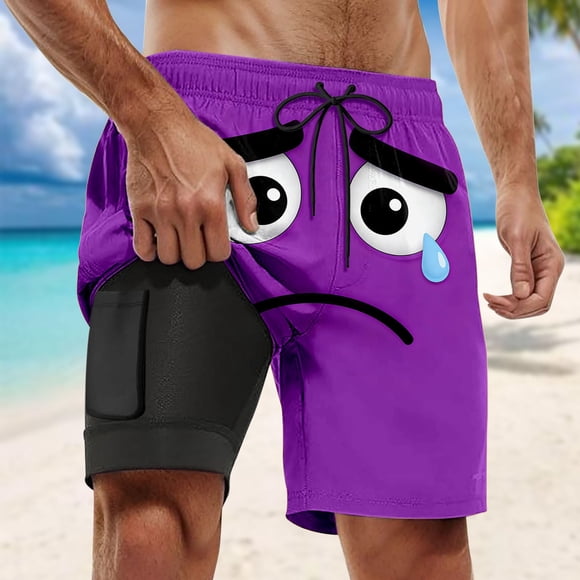 Summer Beach Shorts for Men with Prints Ideal for Surfing and Everyday Casual Wear in Summer Season Versatile Beach Apparel for