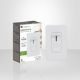 thumbnail image 3 of Xtricity - Wall Slide Dimmer with Switch, Ideal for LED Lighting, White, 3 of 3