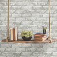 thumbnail image 4 of Roommates Gray Brick Peel & Stick Wallpaper, 4 of 5