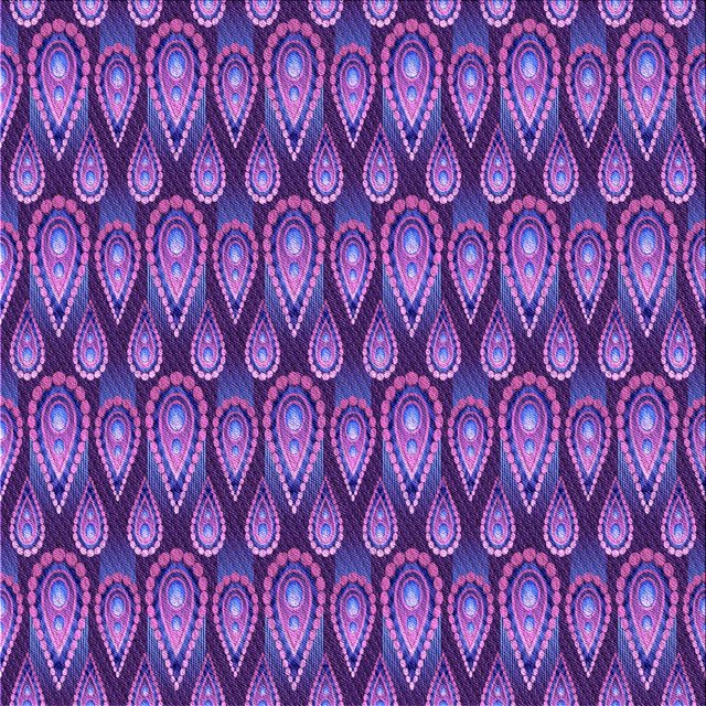 Ahgly Company Machine Washable Indoor Square Transitional Bright Purple Area Rugs, 7' Square