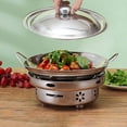 thumbnail image 2 of Xingzhi Cooker Heater Stainless Steel Hot Pot Heating Stove Indoor Cookware Gold, 2 of 6