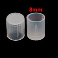 thumbnail image 3 of Unique Bargains 50Pcs 8mm Intérieur Dia PE Plastique Embout Bouchon Filetage Protecteur Tube Couvercle, 3 of 3